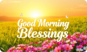150+ Beautiful Good Morning Blessings With Images (2025)