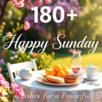 180+ Happy Sunday Blessings and Wishes for a Peaceful Day