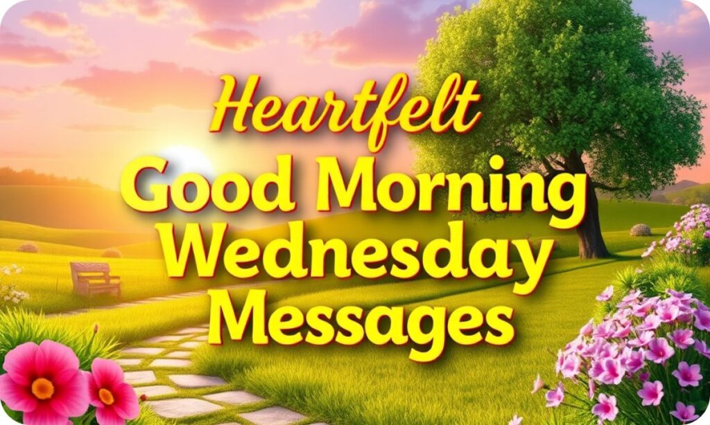 Heartfelt Good Morning Wednesday Messages