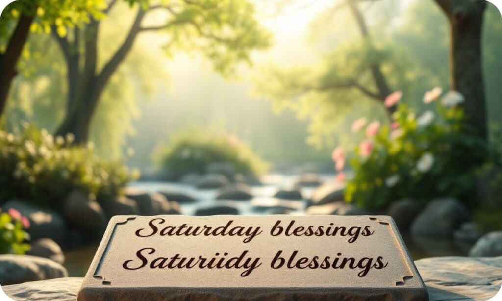 Saturday Blessings Quotes