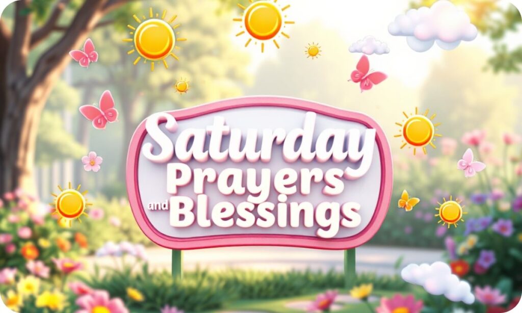 _Saturday Prayers and Blessin