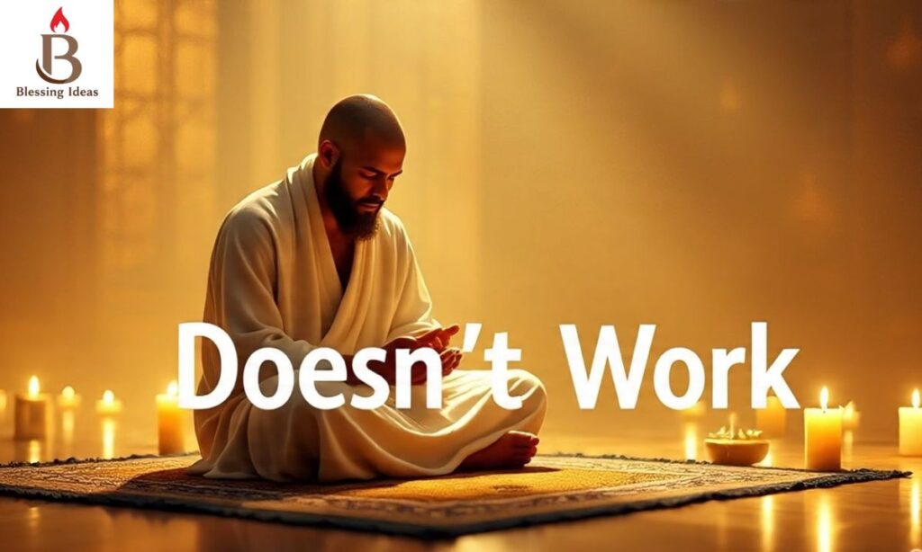 Why Prayer Doesn't Work