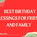 🎉 50+ Best Birthday Blessings for Friends and Family  