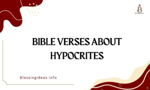 Bible Verses About Hypocrites