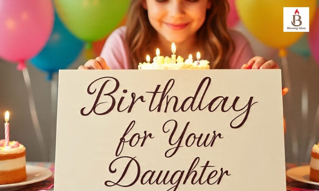 Birthday Blessings for Your Daughter