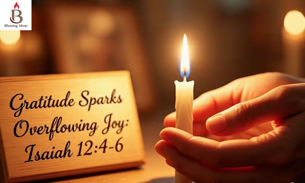 Gratitude Sparks Overflowing Joy Isaiah 124-6