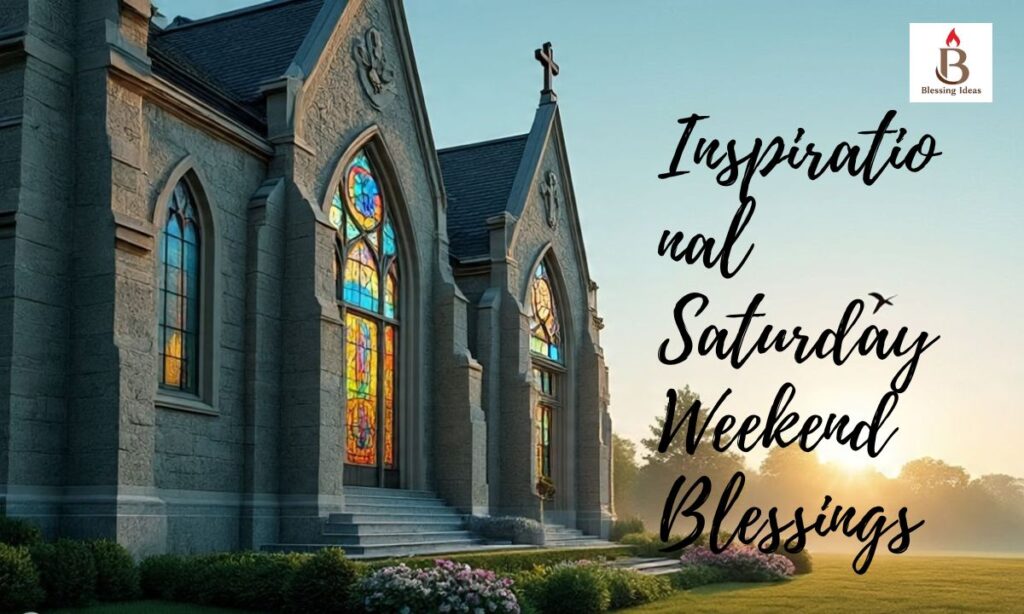 Inspirational Saturday Weekend Blessings