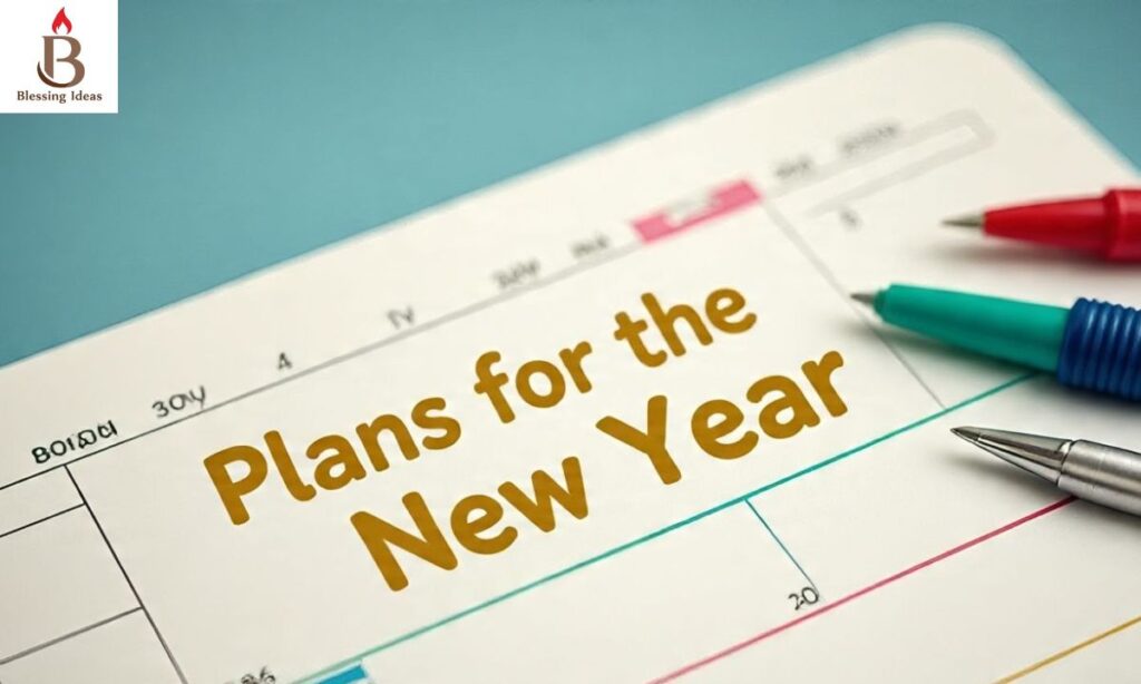 Plans for the New Year