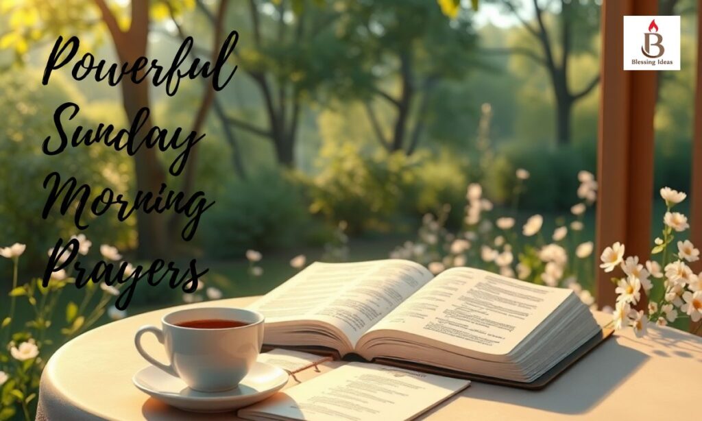 Powerful Sunday Morning Prayers