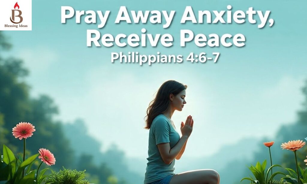 Pray Away Anxiety, Receive Peace Philippians 46-7