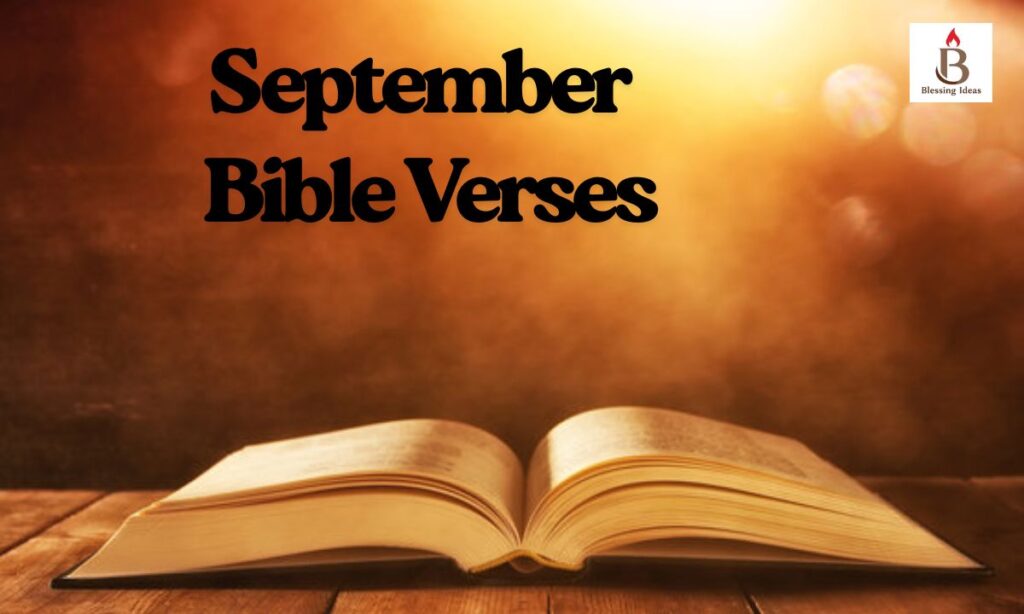 September Bible Verses