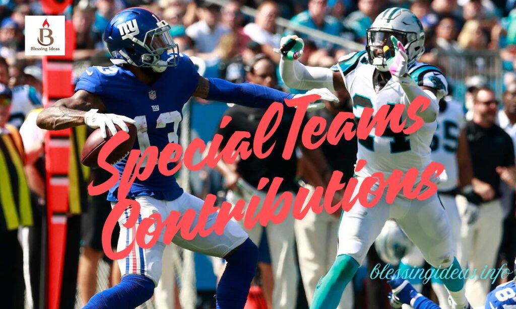 Special Teams Contributions