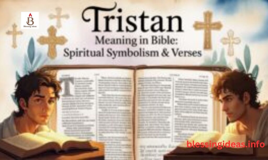 Tristan Meaning in Bible: Spiritual Symbolism & Verses